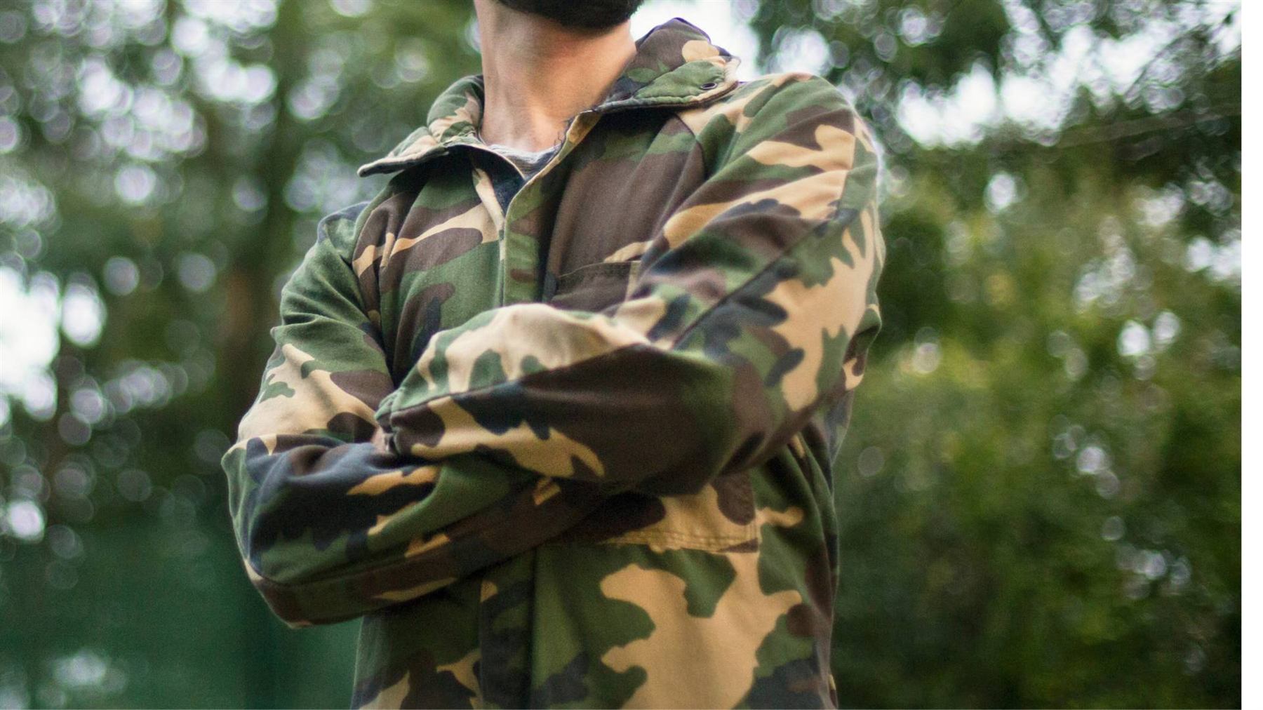 Defense professional in field uniform
